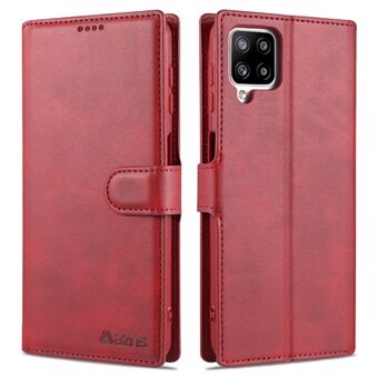 AZNS Leather Case for Samsung Galaxy A12 Wallet Cell Phone Protection Cover