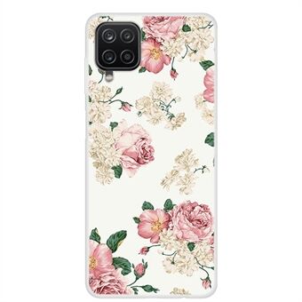 Soft TPU Phone Cover Case with Pattern Printing for Samsung Galaxy A12