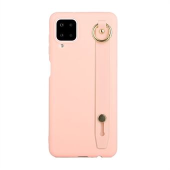 TPU Case with Kickstand Hand Strap for Samsung Galaxy A12 5G