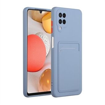 Soft TPU Phone Case Cover with Card Slot for Samsung Galaxy A12