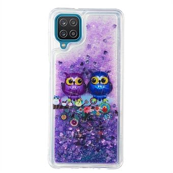 Full Edge Protection Shockproof Quicksand Glitter TPU Cell Phone Case for Samsung Galaxy A12 - High