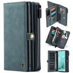 CASEME 018 Series Matte Skin Leather Wallet 2-in-1 Case for Samsung Galaxy S21 5G