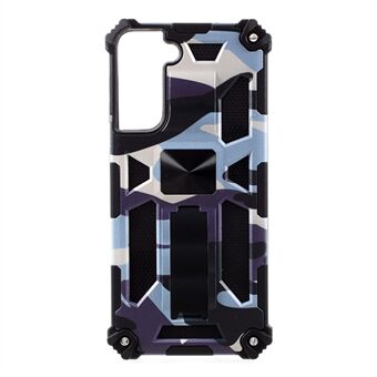 Camouflage Design Hybrid Phone Protective Shell Shock Absorption for Samsung Galaxy S21 5G