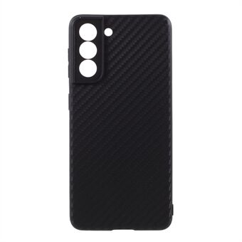 Phone Cover for Samsung Galaxy S21 5G Carbon Fiber TPU Case