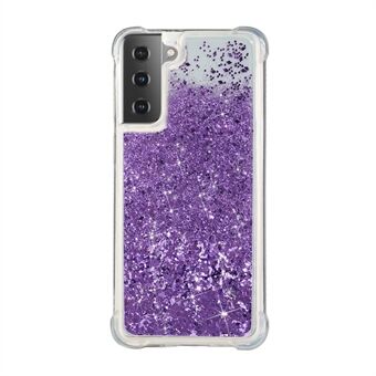 TPU Shockproof Phone Case Quicksand Design for Samsung Galaxy S21 5G