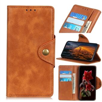 Wallet Stand PU Leather Phone Cover for Samsung Galaxy S21 Ultra 5G