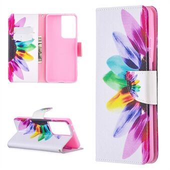 Hot Style Pattern Printing Stand Case Cover for Samsung Galaxy S21 Ultra 5G