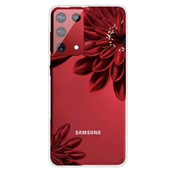 Pattern Printing Design TPU Phone Case for Samsung Galaxy S21 Ultra 5G