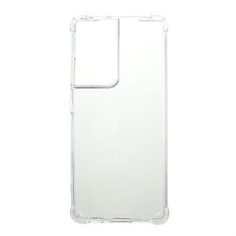 Shockproof Clear Acrylic Back + TPU Edge Combo Case for Samsung Galaxy S21 Ultra