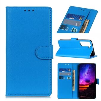 Litchi Texture Wallet Stand Leather Protective Case for Samsung Galaxy S21+ 5G