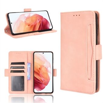Multiple Card Slots Stand for Samsung Galaxy S21+ 5G Cover Leather Protective Case