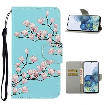 PU Leather Wallet Stand Phone Protective Case for Samsung Galaxy S21+ 5G