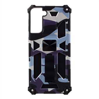 Camouflage Design TPU + PC Phone Shock Absorption Protective Shell for Samsung Galaxy S21 Plus 5G