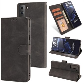 Fantasy Classic Leather Phone Case with Wallet Stand for Samsung Galaxy S21 Plus 5G