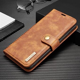DG.MING Detachable 2-in-1 PC Shell Split Leather Case for Samsung Galaxy S21+ 5G