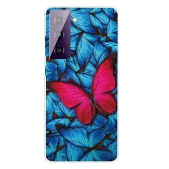 Pattern Printing Flexible TPU Phone Back Case for Samsung Galaxy S21 Plus 5G