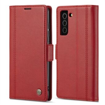 LC.IMEEKE Flip Premium PU Leather Multi-Function Magnetic Suction Stand Card Slots Pocket Phone Case for Samsung Galaxy S21+ 5G