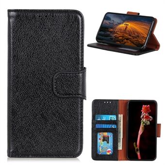 For Samsung Galaxy A32 5G Nappa Texture Split Leather Phone Wallet Stand Cover