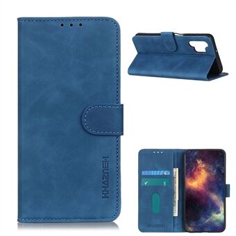 KHAZNEH Phone Case Retro Flip Leather Phone Shell for Samsung Galaxy A32 5G/M32 5G