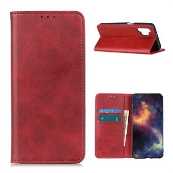 Wallet Stand Split Leather Magnetic Closure Protective Case for Samsung Galaxy A32 5G