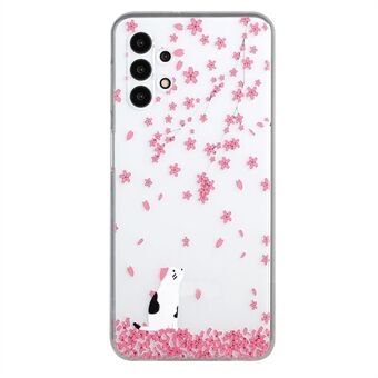 Pattern Printing TPU Mobile Phone Protective Back Case Cover Shell for Samsung Galaxy A32 5G