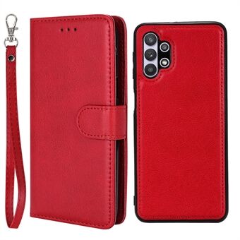 Detachable 2-in-1 Leather Wallet Cover TPU Phone Case for Samsung Galaxy A32 5G/M32 5G