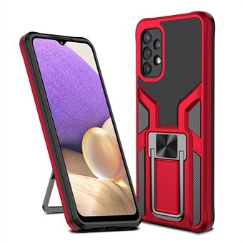 Armor Series Dual Layer Shock-Absorption Kickstand Work with Magnetic Car Mount Combo PC + TPU Back Case for Samsung Galaxy A32 5G/M32 5G