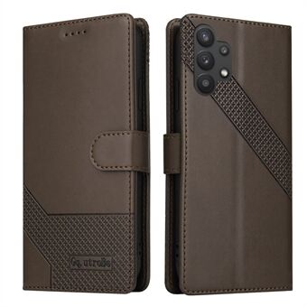 GQ.UTROBE 009 Series Multi-function Card Slot Phone Cover Leather Wallet Phone Case with Stand for Samsung Galaxy A32 5G