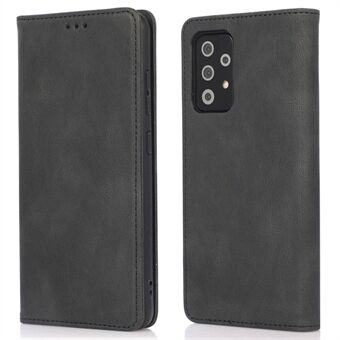 For Samsung Galaxy A32 5G / Galaxy M32 5G PU Leather Wallet Phone Case Magnetic Closure Shockproof Cover with Stand