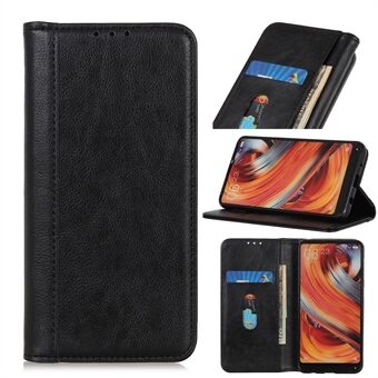 Auto-absorbed Wallet Litchi Texture Leather Mobile Phone Case for Samsung Galaxy A52 4G/5G / A52s 5G