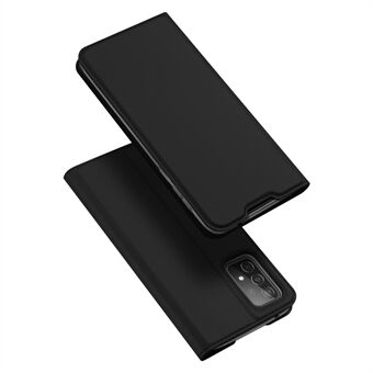 DUX DUCIS Skin Pro Series for Samsung Galaxy A52s/A52 4G/5G / A52s 5G Card Slot Auto-Absorbed Leather Cell Phone Stand Case - Black