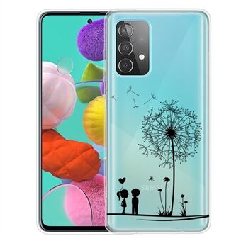 Drop Resistant IMD Pattern TPU Phone Case for Samsung Galaxy A52 4G/5G / A52s 5G