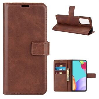 For Samsung Galaxy A52 4G/5G / A52s 5G Leather Mobile Phone Cover Case with Wallet Stand Design