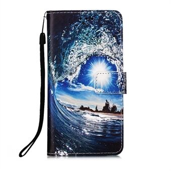 Pattern Printing Leather Wallet Stand Cover Case for Samsung Galaxy A52 4G/5G / A52s 5G