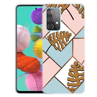 Marble Pattern Drop-proof TPU Phone Case Back Cover for Samsung Galaxy A52 4G/5G / A52s 5G