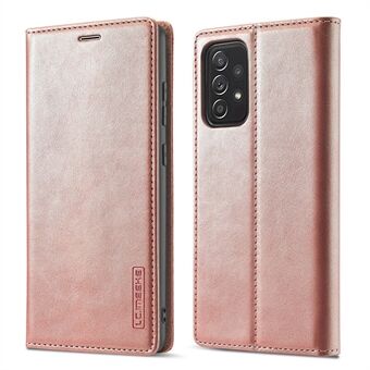 LC.IMEEKE LC Strong Magnetic Series Leather Wallet Phone Protective Shell for Samsung Galaxy A52 4G/5G / A52s 5G