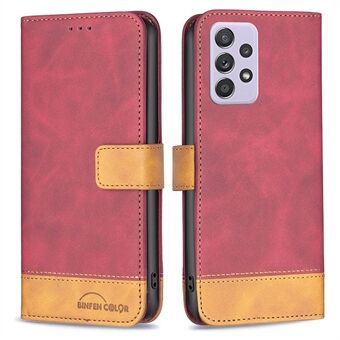 BINFEN COLOR BF Leather Case Series-7 for Samsung Galaxy A52 4G/A52 5G/A52s 5G, Style 11 Stand Wallet Design Anti-Fall  Folio Flip PU Leather Case with Soft TPU Inner Case