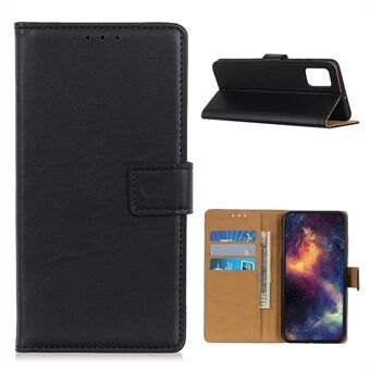 Folio Flip Wallet Stand Leather Phone Case for Samsung Galaxy A02s (EU Version)