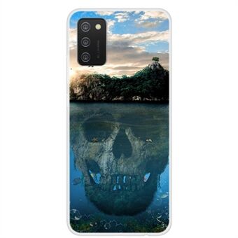 Full Protection Stylish Pattern Printing TPU Cell Phone Soft Case for Samsung Galaxy A02s (EU Version)