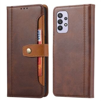 Leather Wallet Stand Phone Case Shell for Samsung Galaxy A32 4G