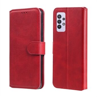 Quality Wallet Stand Flip Leather Phone Case for Samsung Galaxy A32 4G (EU Version)