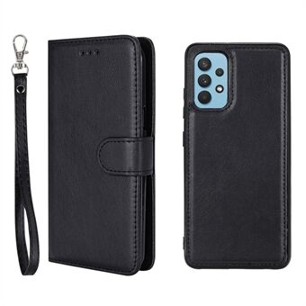 Magnetic KT Leather Series-3 Detachable 2-in-1 Drop-proof Leather Case for Samsung Galaxy A32 4G (EU Version)