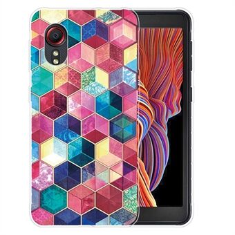 Animal Pattern Series Stylish Pattern Printing TPU Phone Cover Case for Samsung Galaxy Xcover 5