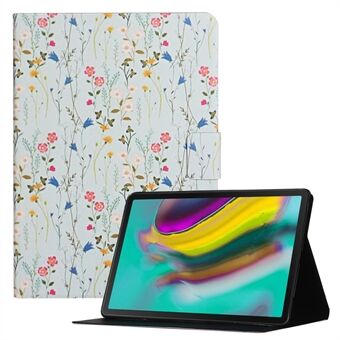 Flora Patterned Protective Leather Cover Stand Case for Samsung Galaxy Tab A7 Lite 8.7 T220 / T225