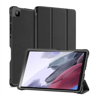 DUX DUCIS Domo Series Tri-fold Stand Leather Tablet Protective Case Shell for Samsung Galaxy Tab A7 Lite 8.7-inch