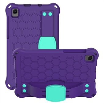Honeycomb Design EVA Material Four Corner Anti Falling Flat Protective Kickstand Shell for Samsung Galaxy Tab A7 Lite 8.7-inch SM-T220 (Wi-Fi) / SM-T225