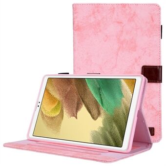 Cloth Texture Leather Stand Tablet Cover for Samsung Galaxy Tab A7 Lite 8.7-inch SM-T220 (Wi-Fi)/SM-T225