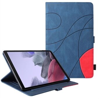KT Tablet Series-1 Dual-Color Splicing PU Leather Tablet Shell Case with Stand and Card Holder for Samsung Galaxy Tab A7 Lite 8.7-inch/T220/T225