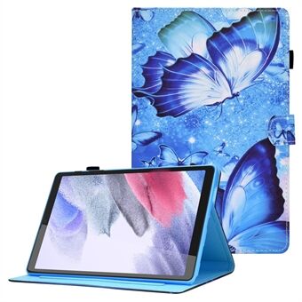 For Samsung Galaxy Tab A7 Lite 8.7-inch SM-T220 (Wi-Fi)/SM-T225 Tablet Leather Case Pattern Printing Card Holder Cover Stand Shell