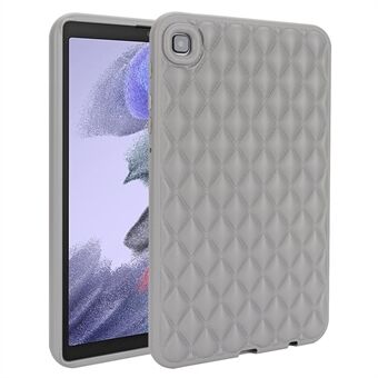 For Samsung Galaxy Tab A7 Lite 8.7-inch / T225 / T220 Rhombus Pattern Protective Case Soft TPU Tablet Back Shell